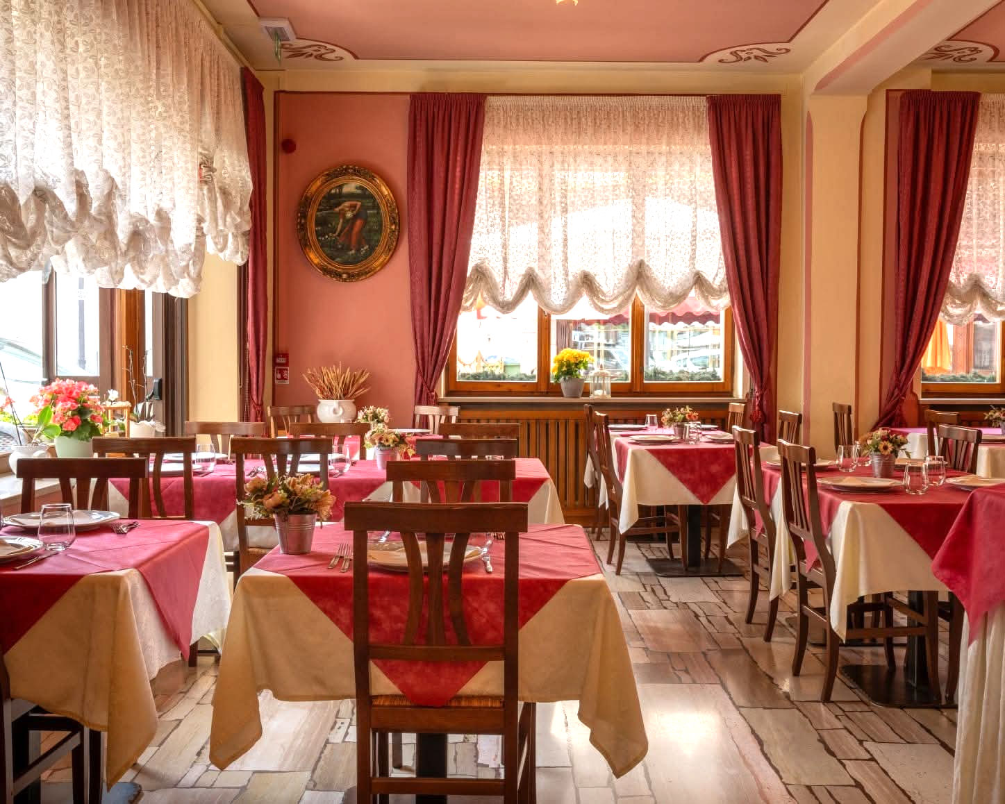 Il ristorante dell'hotel