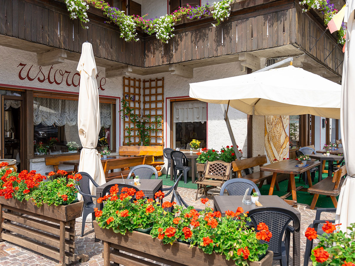 Terrazza ristorante hotel